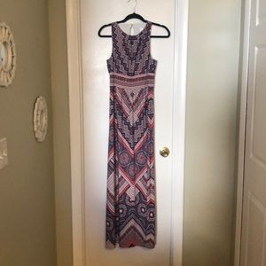 Multi colored maxi dress